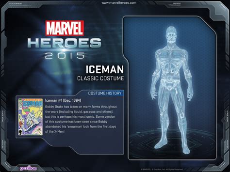 Iceman/Costumes | Marvel Heroes Wiki | Fandom powered by Wikia