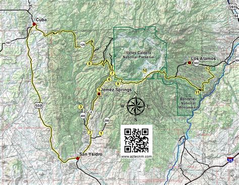 Jemez National Recreation Area Map - Red River Gorge Topo Map