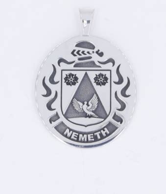 Nemeth Family Crest – Heraldic Jewelry