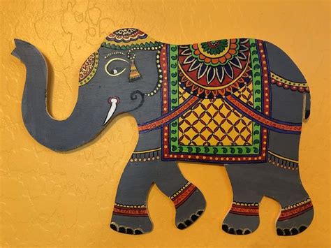 Ambari elephant Wall Art Wall Decor Indian wedding | Etsy in 2021 | Elephant wall art, Elephant ...