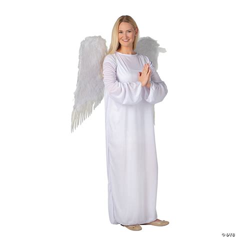 Adult’s Angel Gown with Wings - 2 Pc.