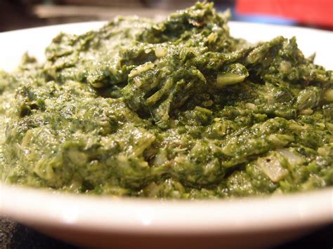 Creamy Spinach Puree | Northwest Edible Life