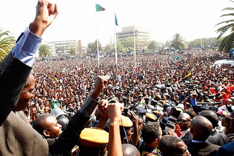 Zambia's fiery populist, Michael Sata, wins presidential election ...