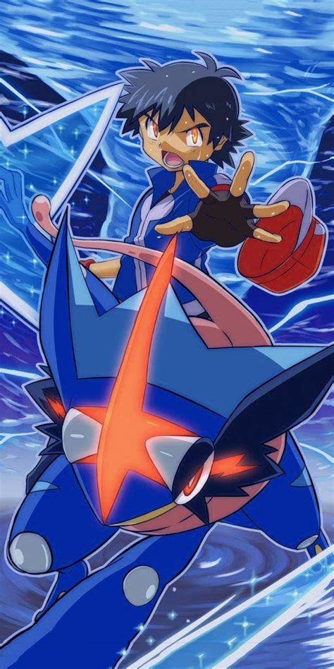 Ash Greninja Wallpaper - iXpap