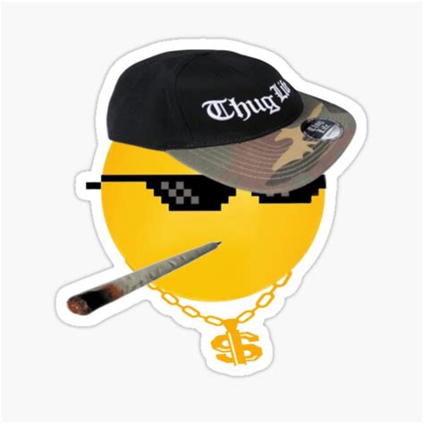 "Thug life emoji | Thug life Products | Emoji lovers |cute emojis ...