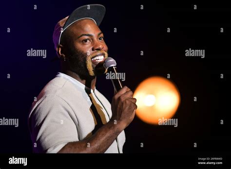 Edinburgh Scotland, UK 05 August 2023. Darren Harriott at the Pleasance Grand for the Edinburgh ...