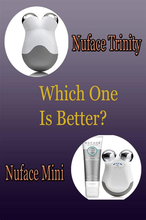 Nuface Trinity VS Nuface Mini-Which One Is Better? in 2021 | Nuface ...