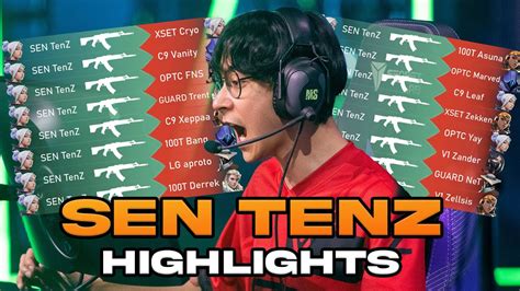 SEN TenZ 2022 Tournament HIGHLIGHTS - YouTube