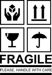 Fragile Symbol Clip Art at Clker.com - vector clip art online, royalty free & public domain