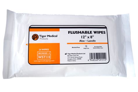 Flushable Wipes - ASP Medical