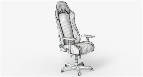 DXRacer Gaming Chair 3D Model $29 - .obj .max .fbx .3ds - Free3D