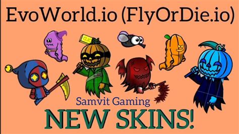 EvoWorld.io (FlyOrDie.io) NEW SKINS! Coming Next Month! New Update ...