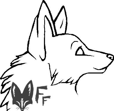 Fox Head Outline by FeatherFox on DeviantArt