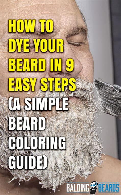 How to Dye Your Beard in 9 Easy Steps (A Beard Coloring Guide) | Beard tips, Beard colour, Beard dye