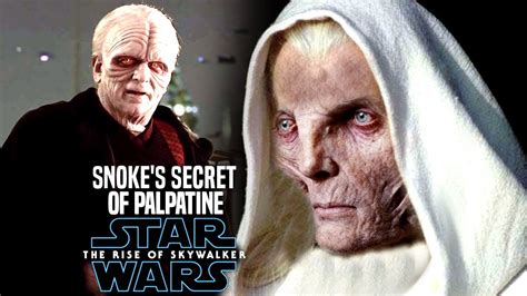 The Rise Of Skywalker Snoke's Secret Of Palpatine Revealed & Leaked ...