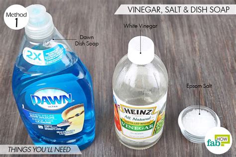 Weed Killer Using Vinegar Epsom Salt And Dawn Recipe