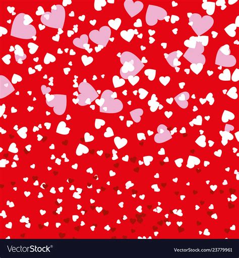 Small red and pink hearts background Royalty Free Vector