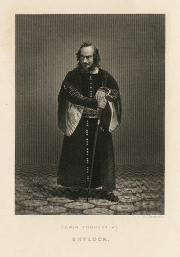 Edwin Forrest as Shylock [in Shakespeare's Merchant of … free public domain image | Look and Learn