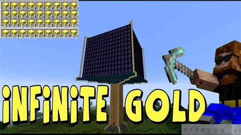 Huge Minecraft Gold Farm - YouTube