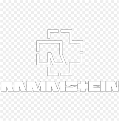 Rammstein Logo Stencil