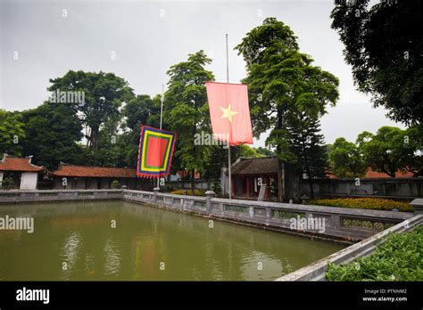 Temple of Literature in Hanoi Stock Photo - Alamy