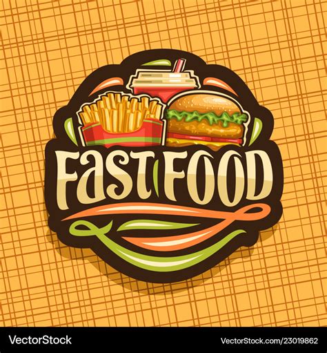 Fast Food Logo Clip Art