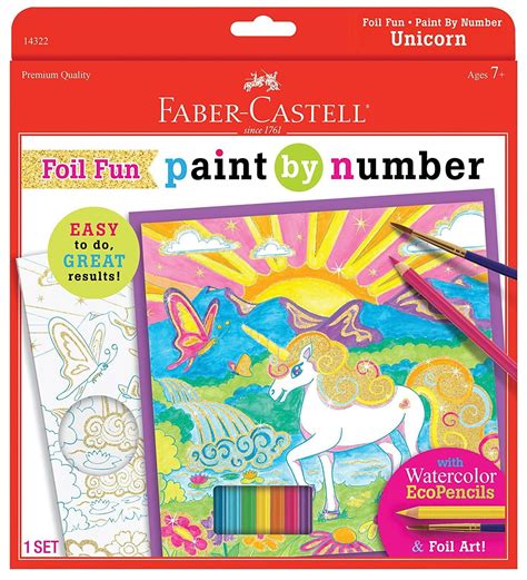 Creativity for Kids - Unicorn Foil Fun Paint By Number - Craft Kit by Creativity For Kids (14322 ...