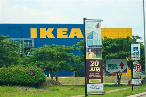 Jakarta, Indonesia in October 2022. This is the fourth IKEA store in Indonesia which is located ...