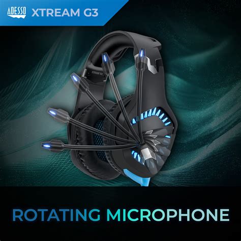 Virtual 7.1 Surround Sound Gaming Headphones - Adesso