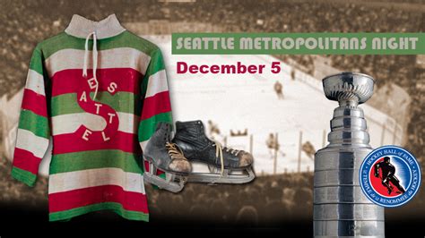 Seattle Metropolitans Night To Celebrate 100 Years of Seattle Hockey ...