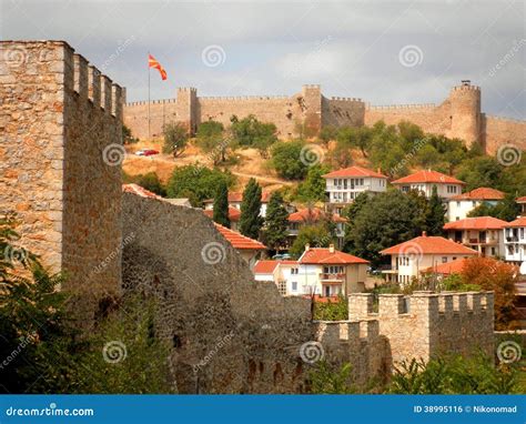 Fortress in Ohrid Macedonia Stock Photo - Image of castle, macedonia: 38995116