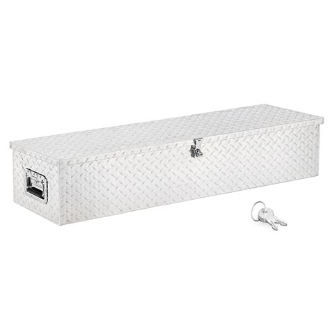 TUFFIOM 49” Aluminum Truck Tool Box with Lock Trailer Pickup Underbody ...