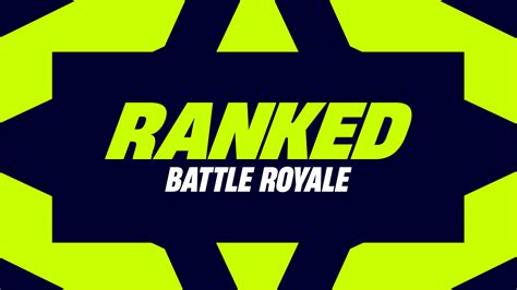 Ranked Battle Royale by Epic - Fortnite