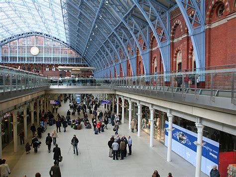 St Pancras Railway Station, London - Kite Glass