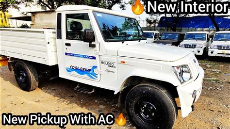 2022 New Mahindra Bolero pickup BS6 with AC | 2.5 L Turbo engine|New ...