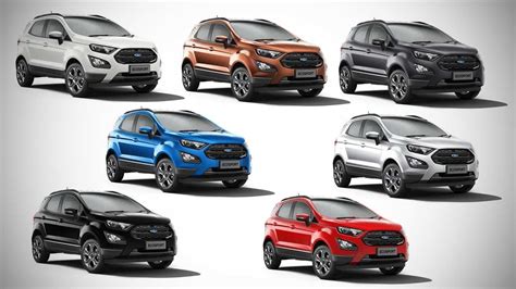 2019 Ford EcoSport - All Colours - Images | AUTOBICS - YouTube