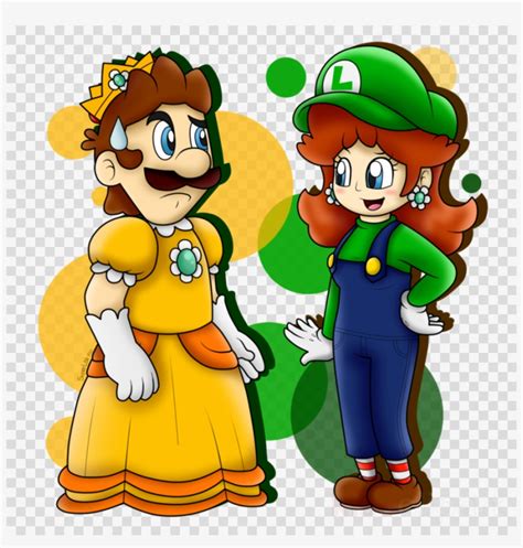 Daisy Luigi Clipart Princess Daisy Luigi Princess Peach - Daisy Luigi Transparent PNG - 900x900 ...