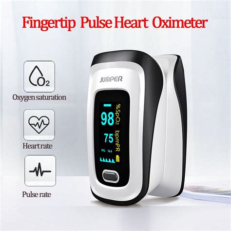 Buy Home Fingertip Blood Oxygen Saturation Oximeter Monitor Heart Rate ...