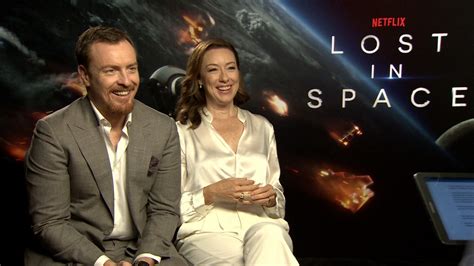 Toby Stephens & Molly Parker on Netflix re-imagined Lost in Space