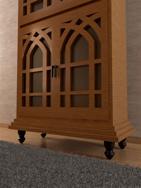 Wooden Almira Furniture | CGTrader