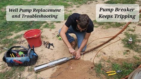 Submersible Pump Installation. Replacing a Bad Pump for $300 - YouTube