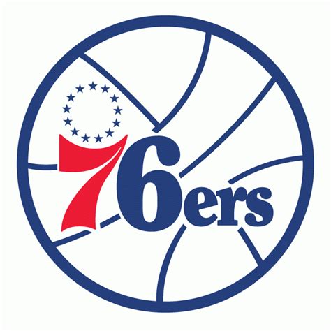 Philadelphia 76ers Logo - Primary Logo - National Basketball Association (NBA) - Chris Creamer's ...