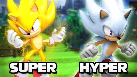 What is the difference between super sonic and hyper sonic? how does sonic transform in ...