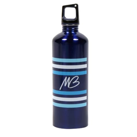 Striped Stainless Steel Water Bottle | Michael Buble Official Store