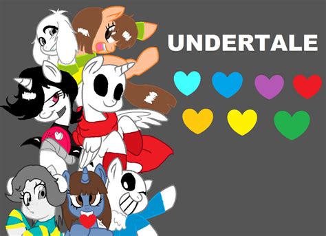 Mlp Undertale by westhemime on DeviantArt