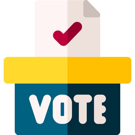 Ballot box Basic Rounded Flat icon