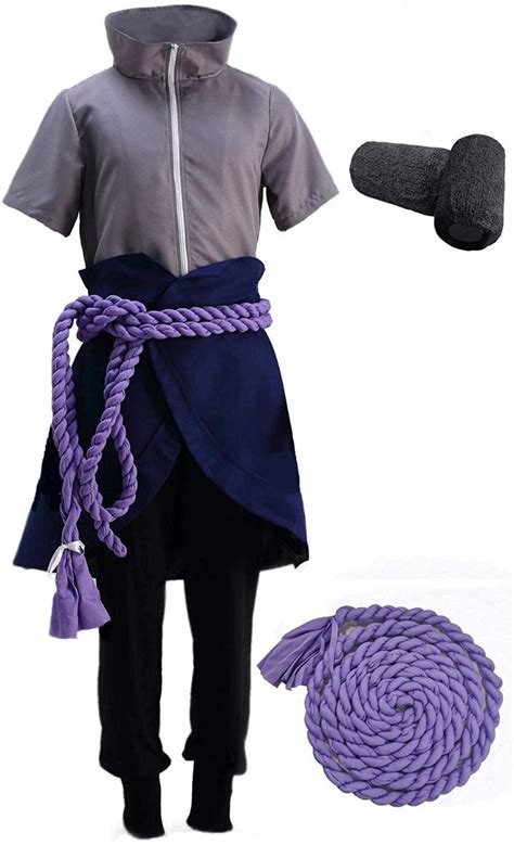 Naruto Shippuden Sasuke Uchiha Cosplay Costume