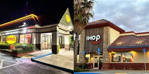 I dined at Denny's and IHOP to see which was better, and the cheaper ...