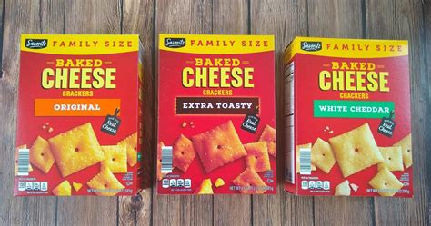Savoritz Baked Cheese Crackers | Aldi Reviewer