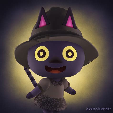 ArtStation - Animal Crossing: Kiki in Witch's Outfit [Commission]